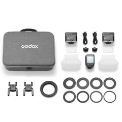 Godox MF12-DK1 Dental Flash Kit for Sony Tannlege Makro Ringblits Kit MF-12