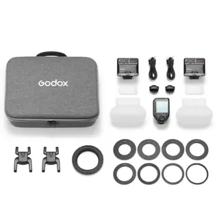 Godox MF12-DK1 Dental Flash Kit for Sony Tannlege Makro Ringblits Kit MF-12