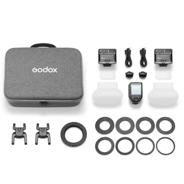 Godox MF12-DK1 Dental Flash Kit for Sony Tannlege Makro Ringblits Kit MF-12 