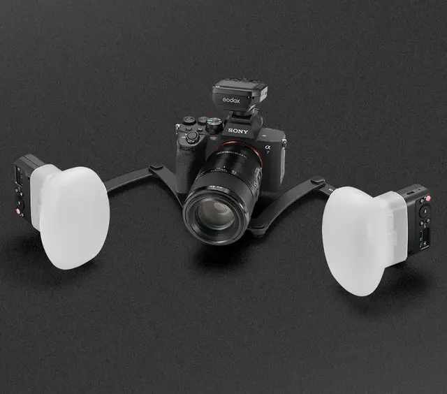 Godox MF12-DK1 Dental Flash Kit for Sony Tannlege Makro Ringblits Kit MF-12 