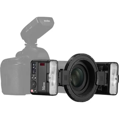 Godox Macro Flash MF12 KIT Komplett makro-blitskit med 2 blitshoder