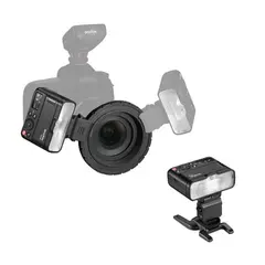 Godox Macro Flash MF12 KIT Komplett makro-blitskit med 2 blitshoder