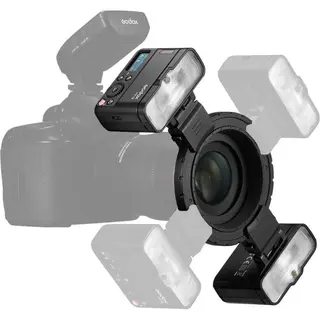 Godox Macro Flash MF12 KIT Komplett makro-blitskit med 2 blitshoder