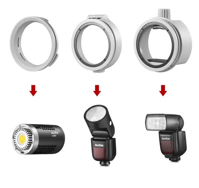 Godox ML-CD15 Diffusion Dome Silicone Sammenleggbar dome softbox 