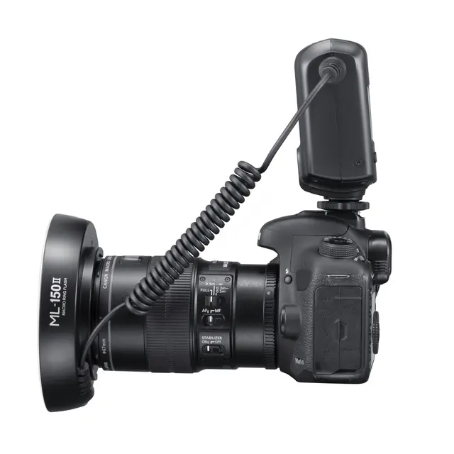 Godox Macro Ring Flash ML-150II Ringblits Adapter opptil ø77mm 