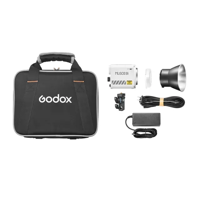 Godox ML60II Bi-Color LED Light Portabel LED lampe 2800-6500K 