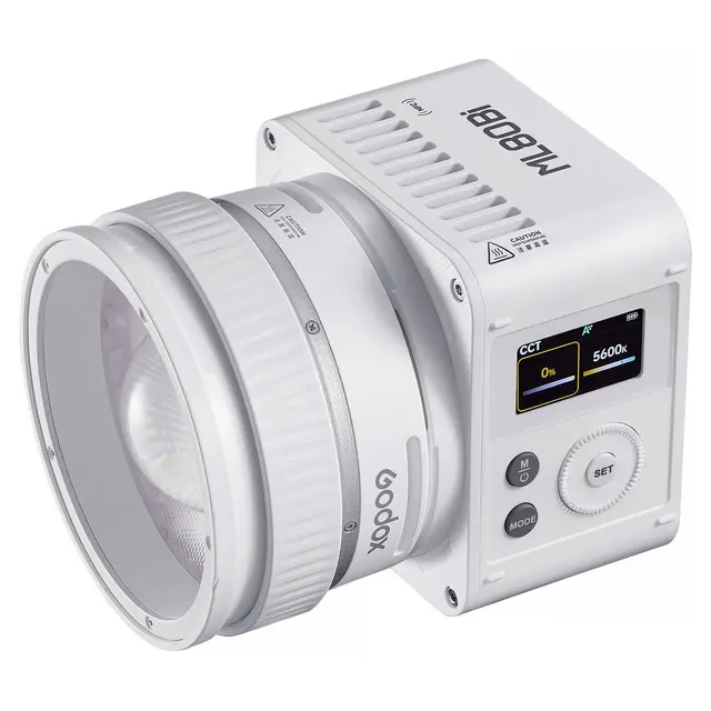 Godox ML80Bi Bi-color LED Video Light Portabel LED lampe 2800-6500K 