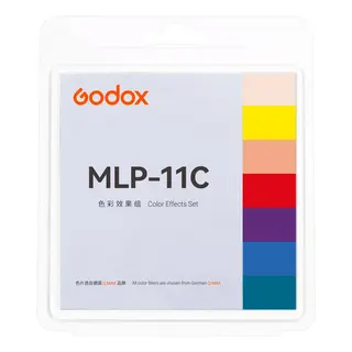 Godox Color Effect gels kit MLP-11C 16 Effekt Fargefilter for MLP projeksjon