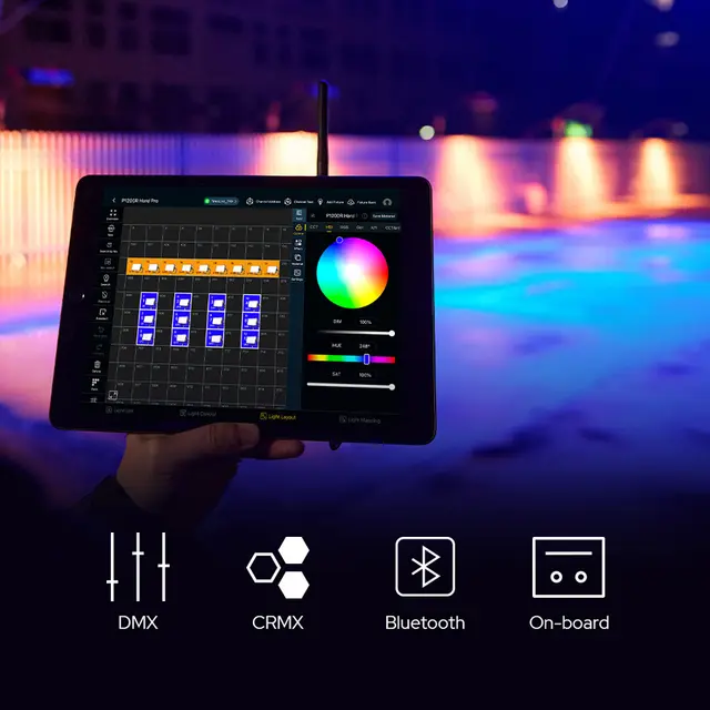 Godox KNOWLED P1200R Hard Pro K1 RGB Waterproof m/Bæreveske 