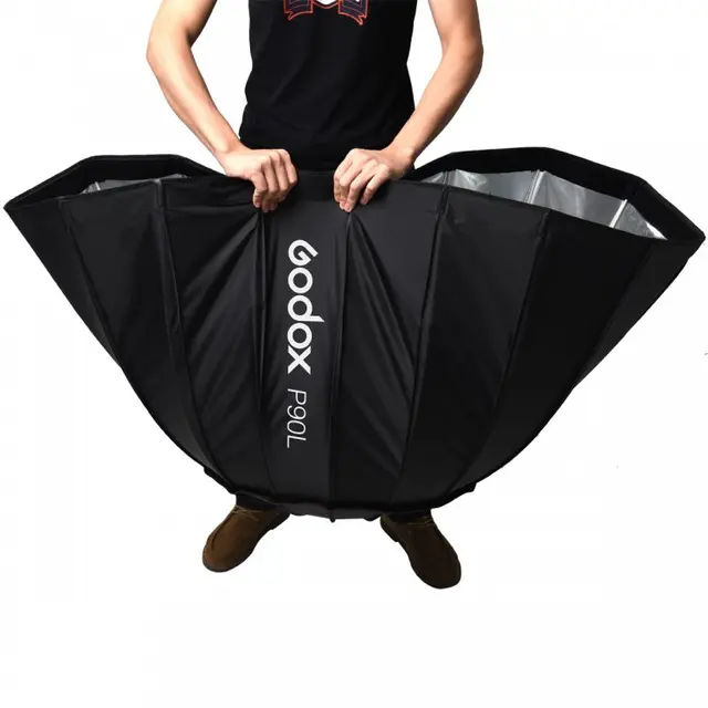 Godox Parabolic Softbox P90L Bowens Mount ø 90cm 16 spiler 