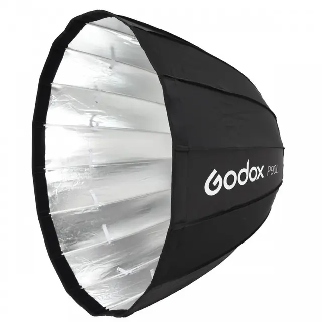 Godox Parabolic Softbox P90L Bowens Mount ø 90cm 16 spiler 
