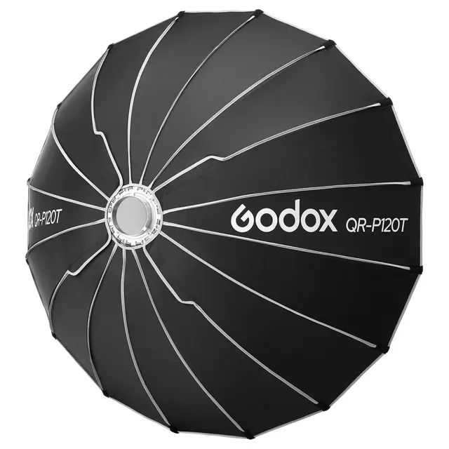 Godox QR-P120T Quick-Release Para Softbo Kompakt parabolisk softboks. Bowens 