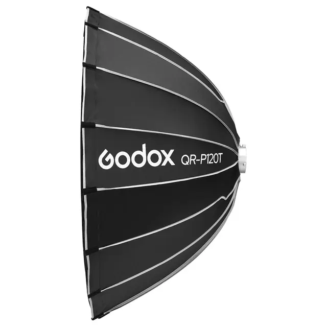Godox QR-P120T Quick-Release Para Softbo Kompakt parabolisk softboks. Bowens 