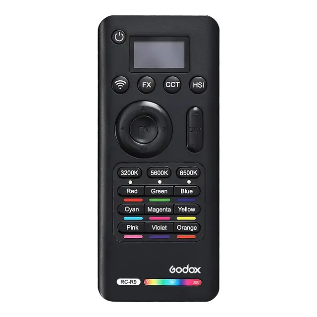 Godox RC-R9 Fjernkontroll For LC500R LED RGB Light Stick og SZ150 
