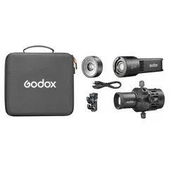 Godox RS100Bi Bi-Color 1 Light Kit Lampe med tilbehørspakke