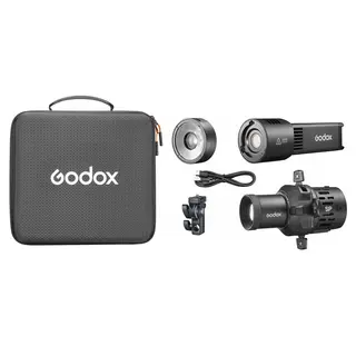 Godox RS100Bi Bi-Color 1 Light Kit Lampe med tilbehørspakke