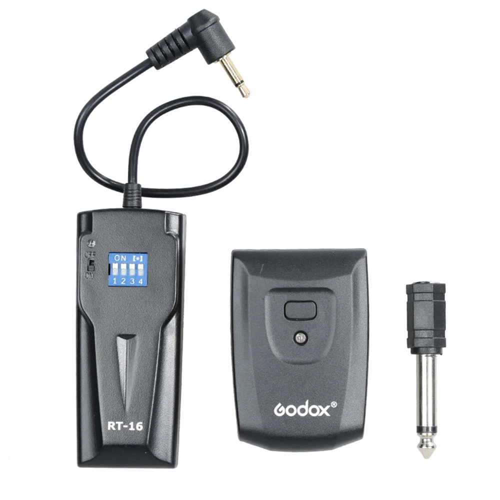 Godox RT-16 Studio Flash Triggerset Trigger og Receiver til Studio Blits