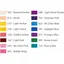 Godox Color gels kit SA-11C 15 Fargefilter 78x78mm Effektfarger