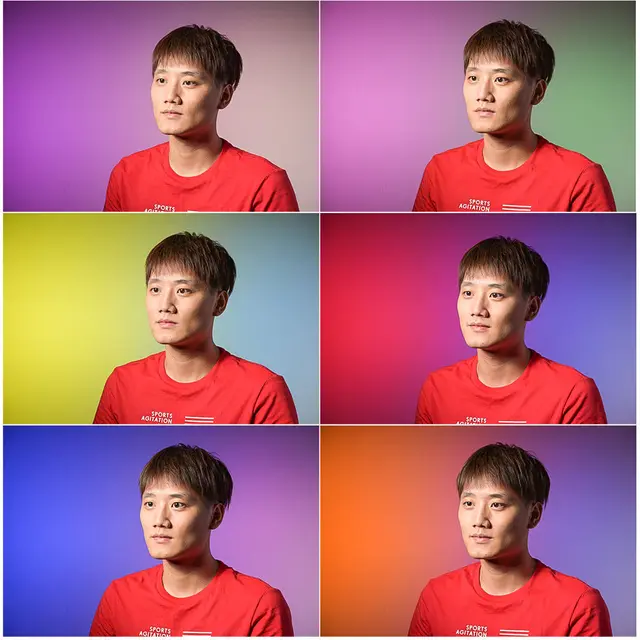 Godox Color gels kit SA-11C 15 Fargefilter 78x78mm Effektfarger 