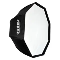 Godox Umbrella Softbox Bowens 120cm Grid Hurtig softboks &#229;ttekantet Bowens feste