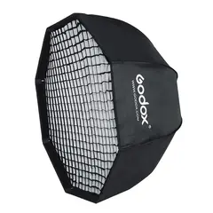Godox Umbrella Softbox Bowens 120cm Grid Hurtig softboks åttekantet Bowens feste