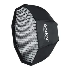 Godox Umbrella Softbox Bowens 120cm Grid Hurtig softboks &#229;ttekantet Bowens feste