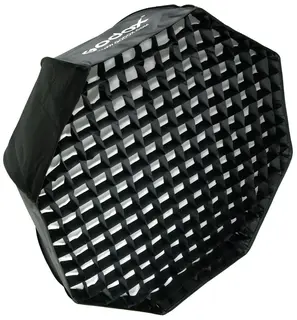 Godox Umbrella Softbox Bowens 80cm Grid Hurtig softboks &#229;ttekantet Bowens feste