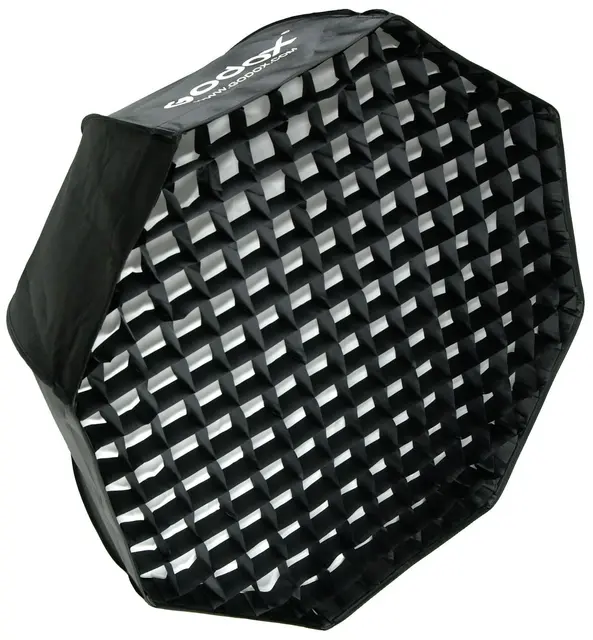 Godox Umbrella Softbox Bowens 80cm Grid Hurtig softboks åttekantet Bowens feste 