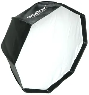 Godox Umbrella Softbox Bowens 80cm Grid Hurtig softboks &#229;ttekantet Bowens feste