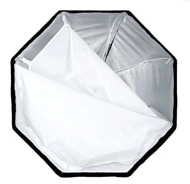 Godox Umbrella Softbox Bowens 80cm Grid Hurtig softboks åttekantet Bowens feste 