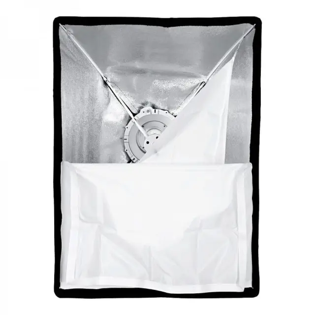 Godox Umbrella Softbox 80x120cm Bowens feste, Velco Grid Paraplyfunksjon 