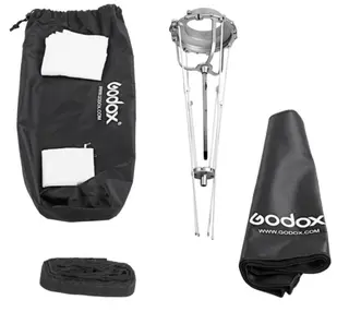 Godox Softbox 60x90 Umbrella Type Softboks m/grid Bowens Mount