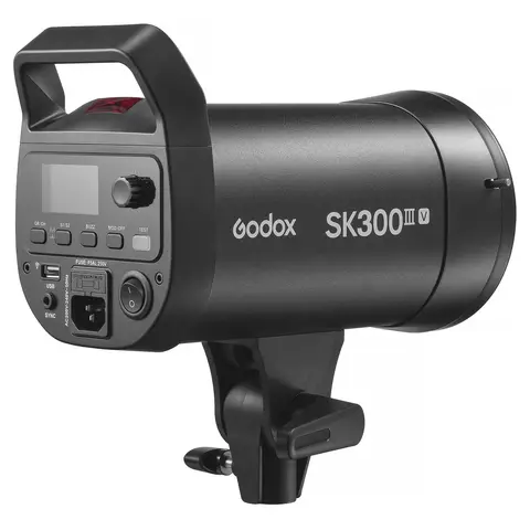 Godox SK300IIIV Studio Flash 300Ws, LED modeling lamp, Bowens mount