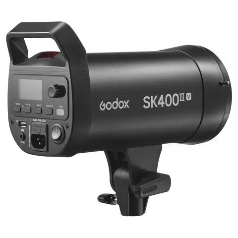 Godox SK400IIIV Studio Flash 400Ws, Led Modeling Light, Bowens Mount
