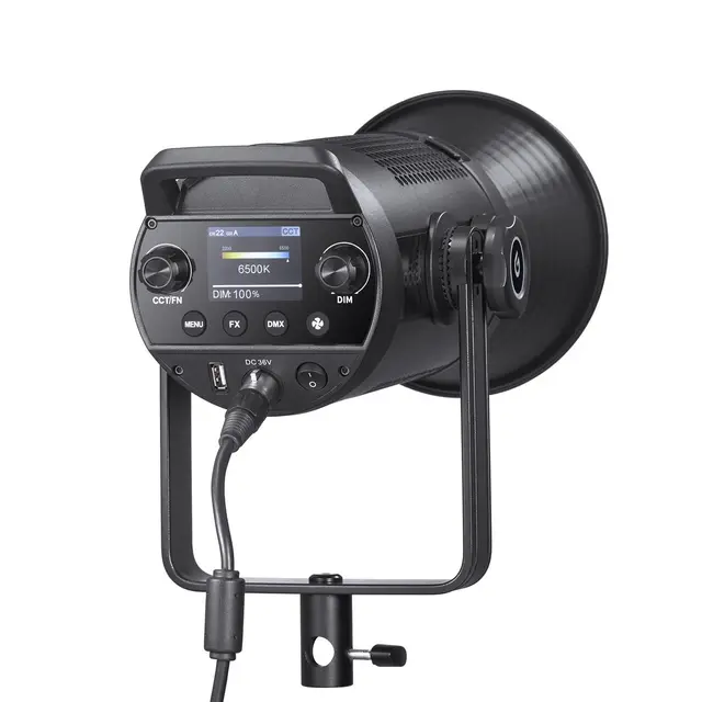 Godox SZ200Bi Zoomable Bi-Color LED Ligh LED lampe m/Zoom og Bowens mount 