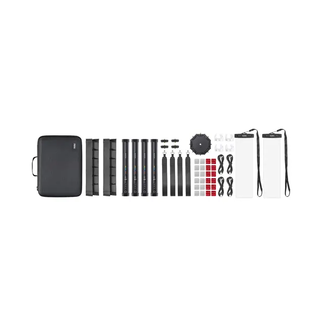 Godox LED Tube Light TL30 Kit 4 stk 4stk LED tubelys i pakke. 