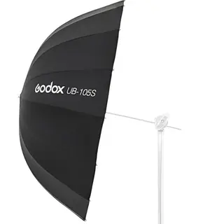 Godox Parabolic Umbrella UB-105S Silver 105cm Paraply, Sølv Deep utgave