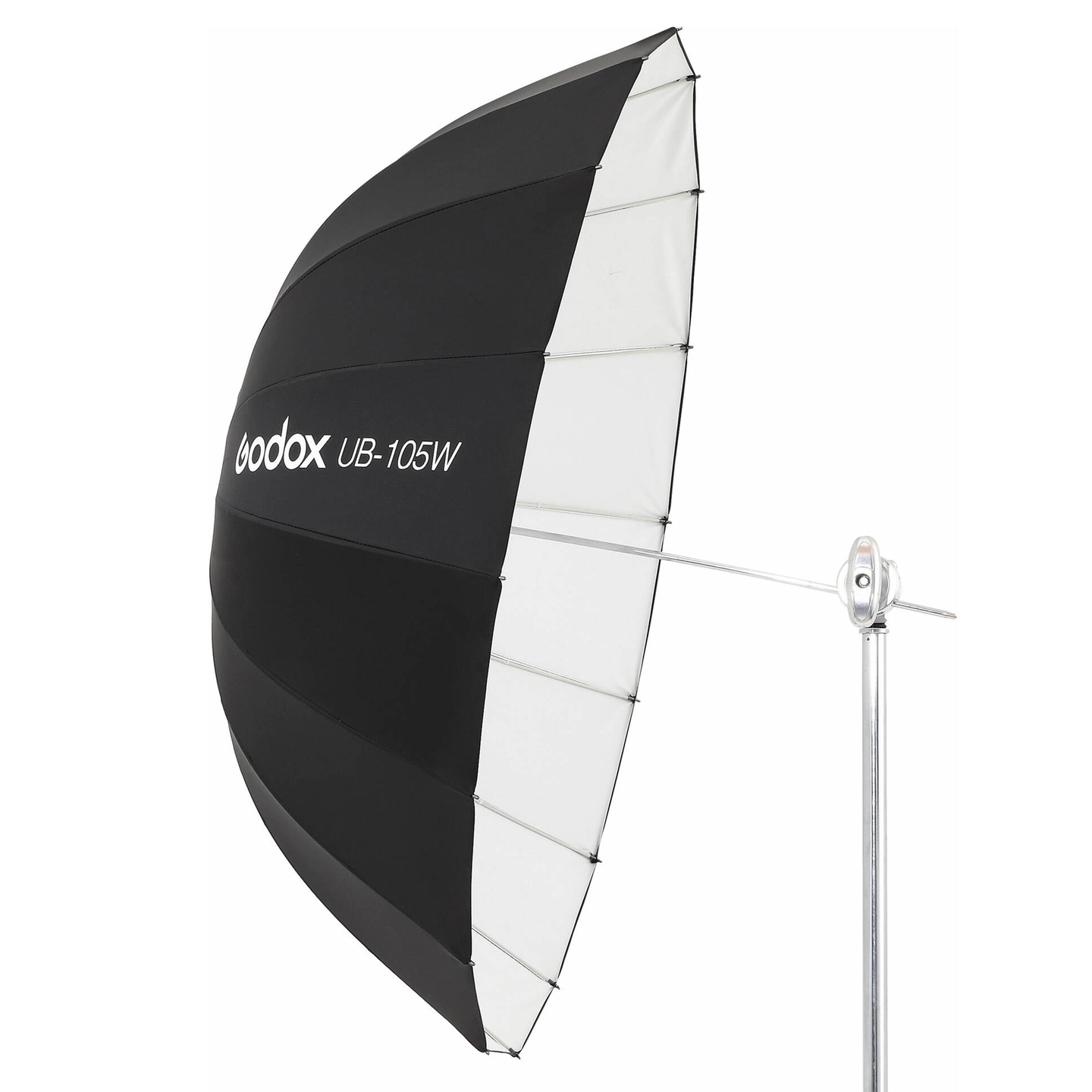 Godox Parabolic Umbrella UB-105W White 105cm Paraply, Hvit Deep utgave