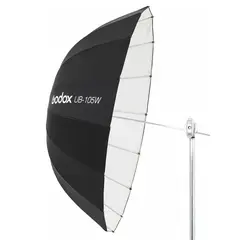 Godox Parabolic Umbrella UB-105W White Paraply, Hvit 105cm Deep utgave