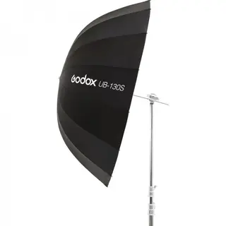 Godox Parabolic Umbrella UB-130S Silver 130cm Paraply Sølv Deep utgave