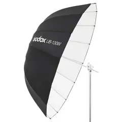 Godox Parabolic Umbrella UB-130W White Paraply Hvit Deep utgave 130cm