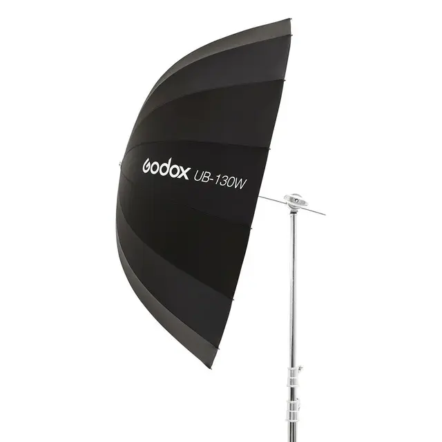 Godox Parabolic Umbrella UB-130W White Paraply Hvit Deep utgave 130cm 