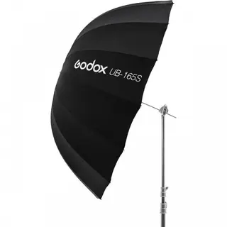 Godox Parabolic Umbrella UB-165S Silver 165cm Paraply Sølv Deep utgave