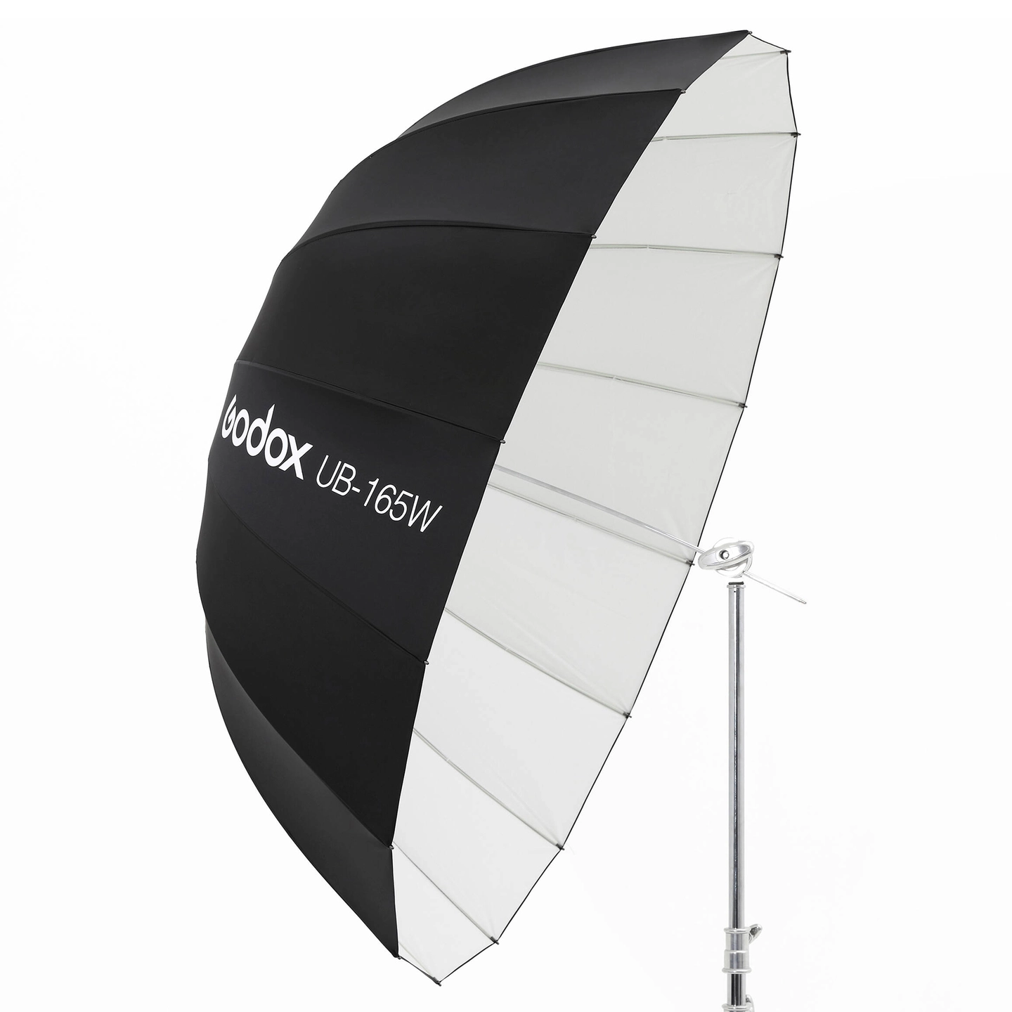 Godox Parabolic Umbrella UB-165W White 165cm Paraply Hvit Deep utgave