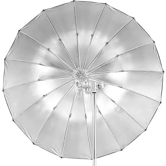 Godox Parabolic Umbrella UB-85S Silver Paraply Sølv 85cm Deep 