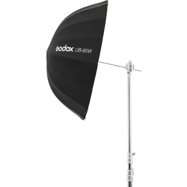 Godox Parabolic Umbrella UB-85W White Paraply Deep hvit 85cm 