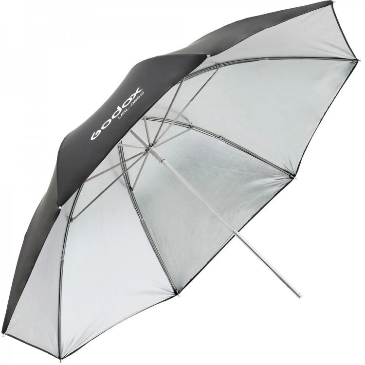 Godox Umbrella Silver 85cm 85cm Paraply Sølv inkl diffusorduk
