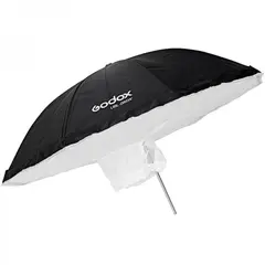 Godox Umbrella Silver 85cm Paraply S&#248;lv 85cm inkl diffusorduk