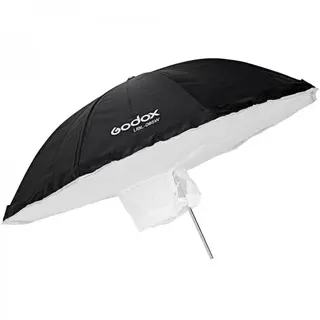 Godox UBL-085S Silver umbrella Paraply Sølv 85cm inkl diffusorduk
