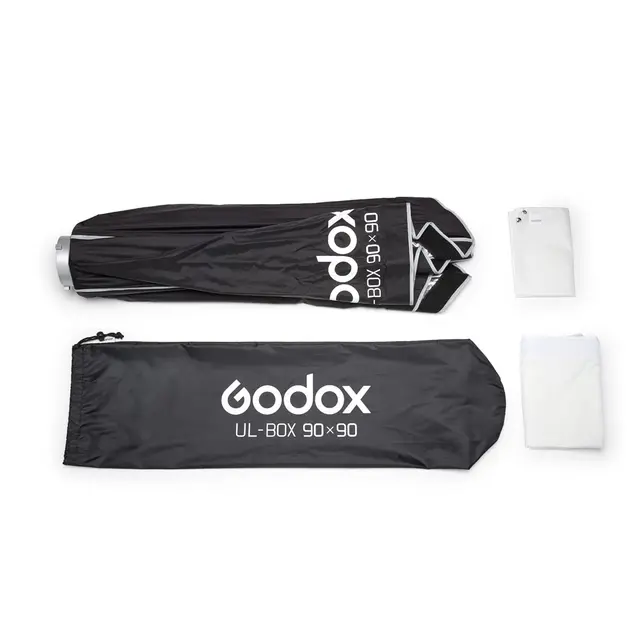 Godox UL-BOX-9090 Easy Fold Softbox Kvadratisk Softboks 90x90cm 